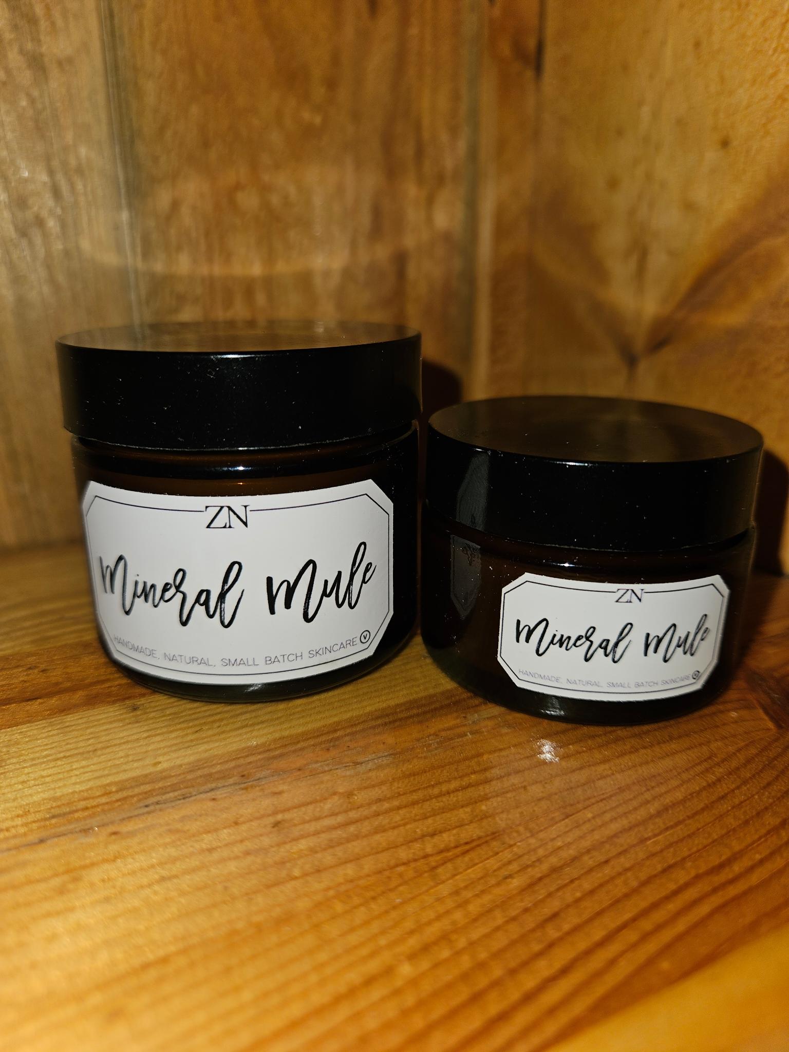 Mineral Mule hydrating mineral lotion for dry skin